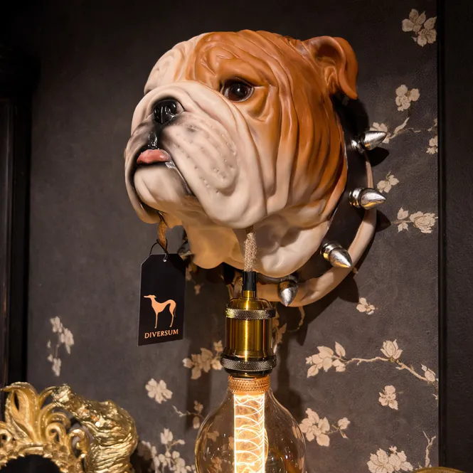 Hovedbilde Bulldog vegglampe