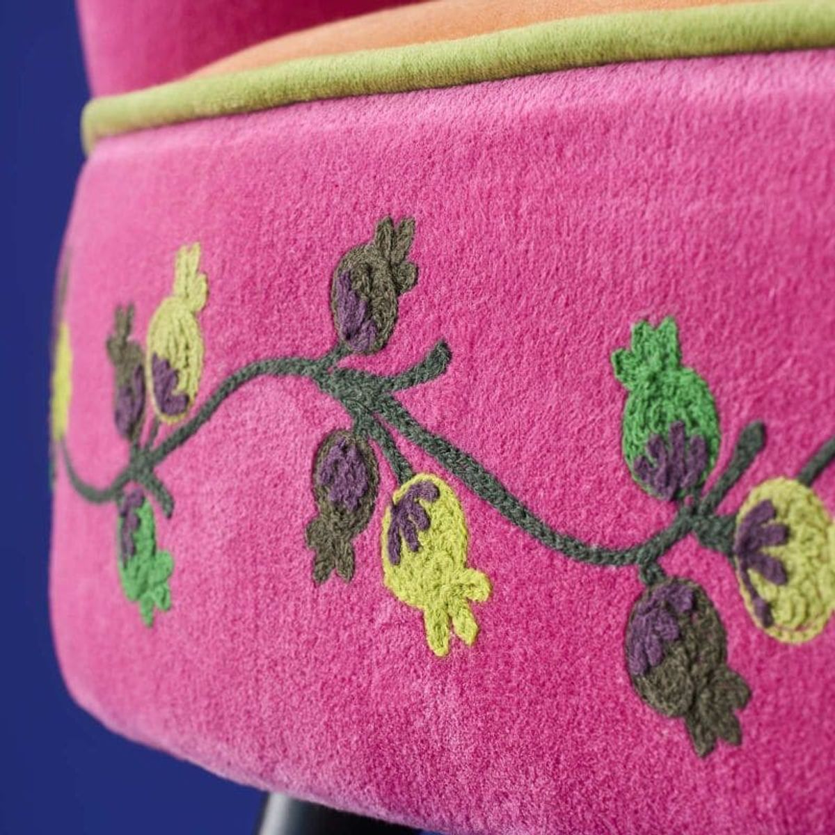 Hummingbird lenestol oransje og rosa Werns