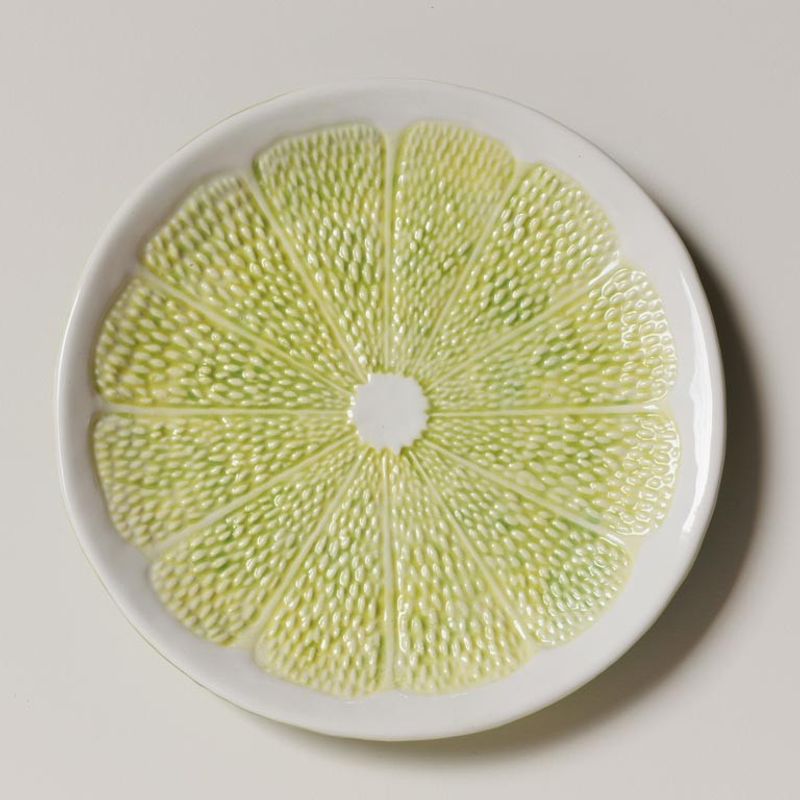 Citrus tallerkner sett med 4