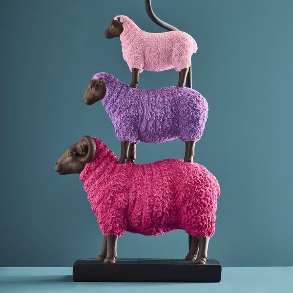 Hovedbilde Bordlampe Colorful Sheep 