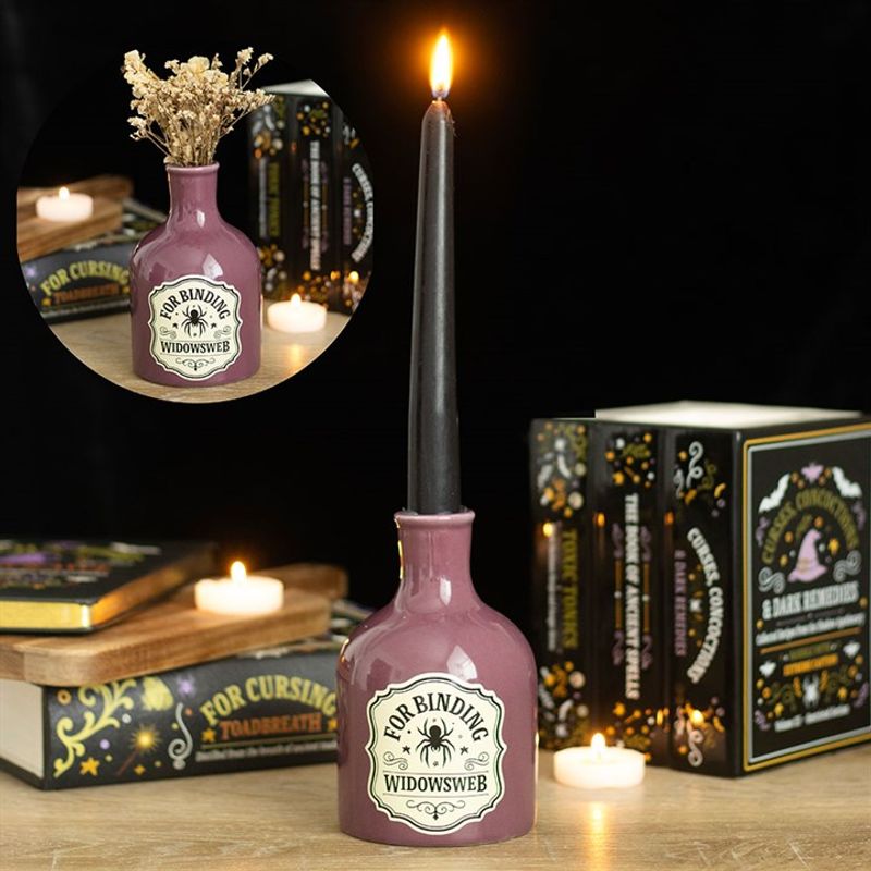 Widowsweb Potion Bottle Vase og Lysestake