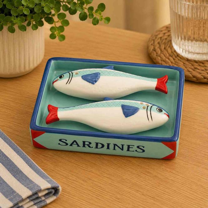 Hovedbilde Sardine Salt og Pepperbøsser