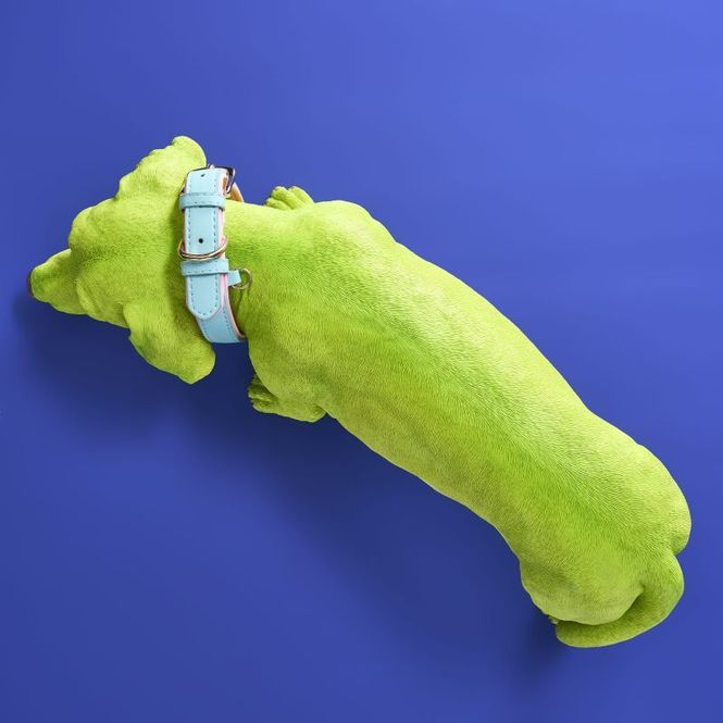 Hovedbilde Wilfried Lasso grønn hundefigur dachshund