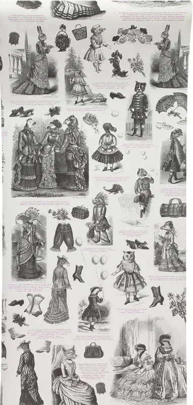 Visitorian Fashionista svart/hvitt