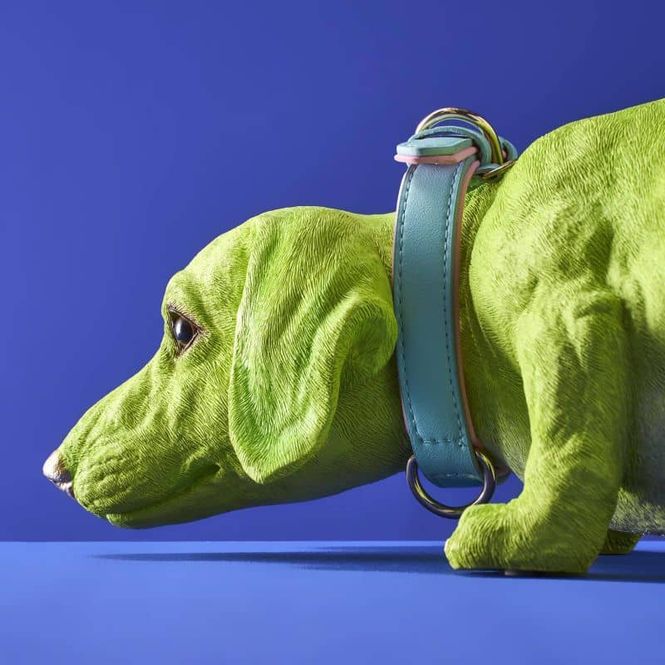 Hovedbilde Wilfried Lasso grønn hundefigur dachshund