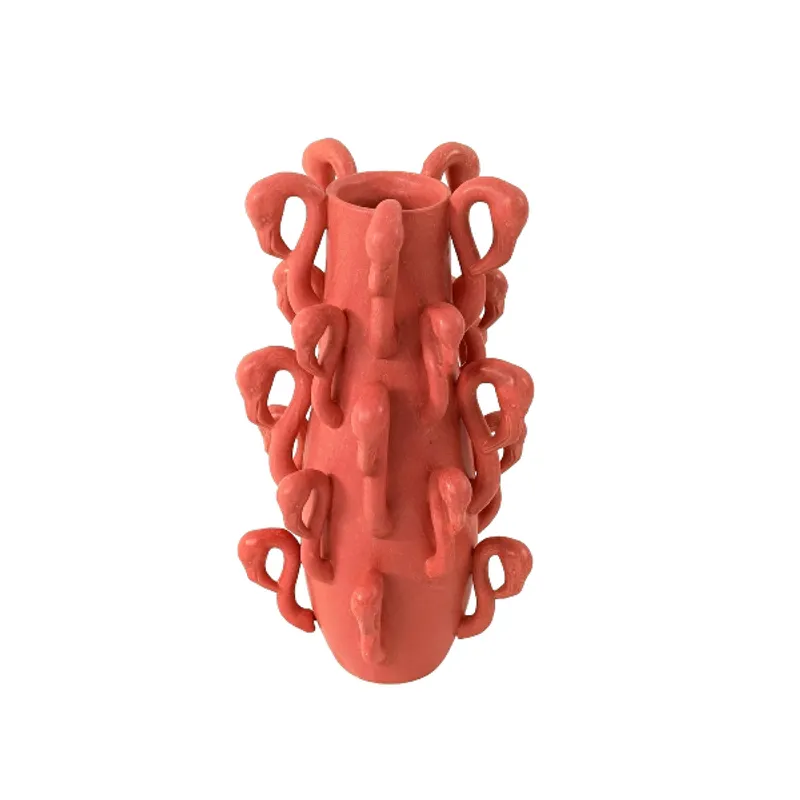 Vase Pinky flamingo 39 cm