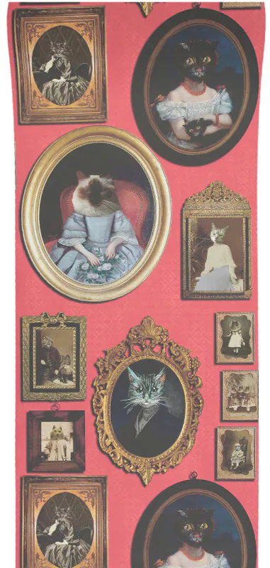 A Cavalcade of Cats tapet rød