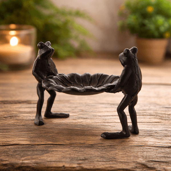 Hovedbilde Fuglemater frosker 16x25cm