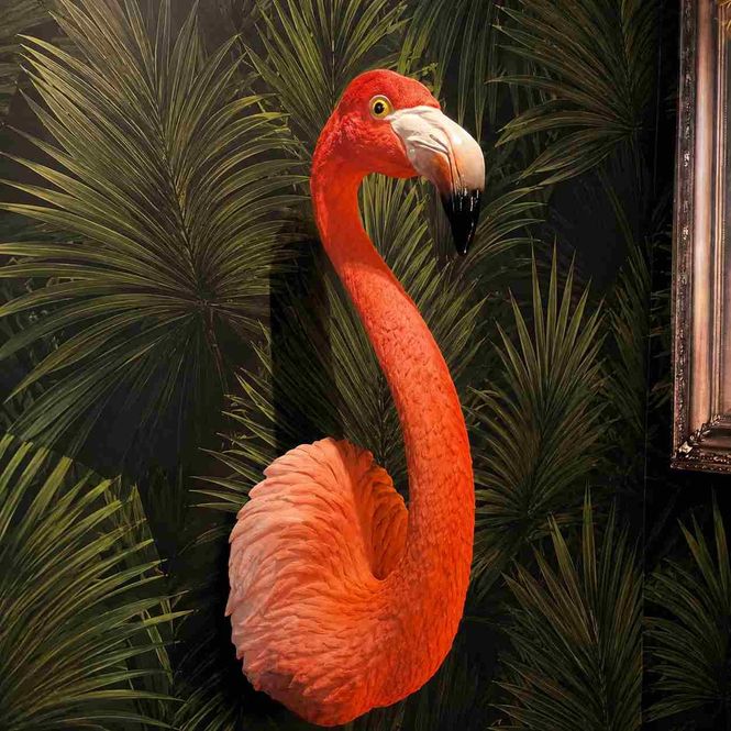 Hovedbilde Veggdekorasjon Flamingo