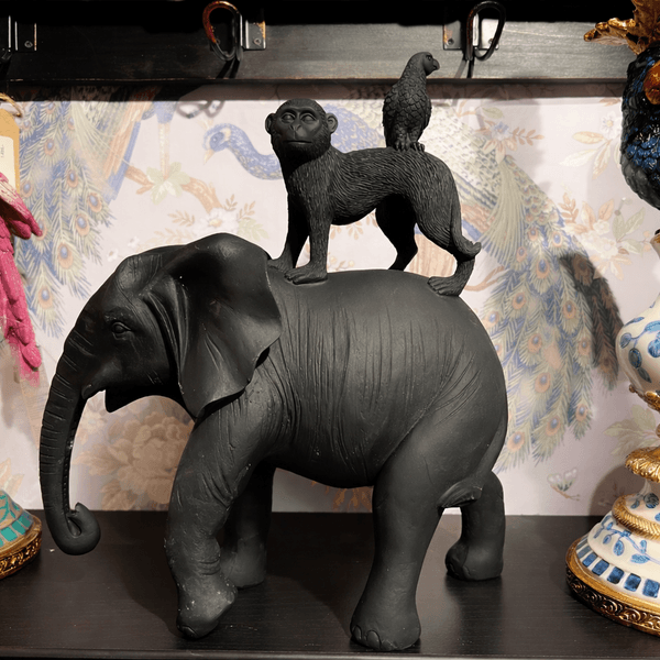 Hovedbilde Totem eksotiske dyr figur