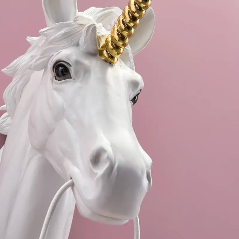 Hugh Unicorn vegglampe Werns